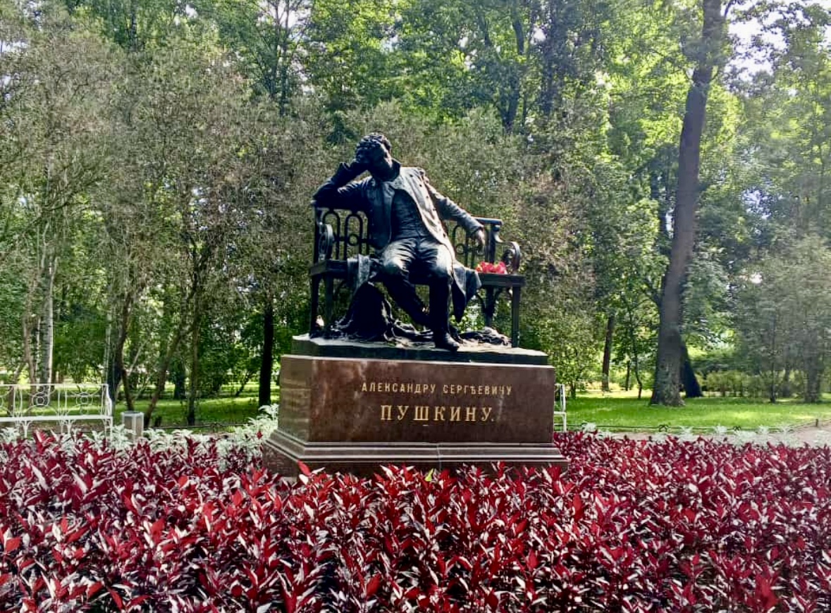 Памятник А.С. Пушкину в Царском селе
