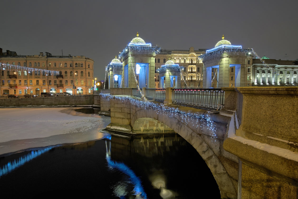 Петербург на Рождество