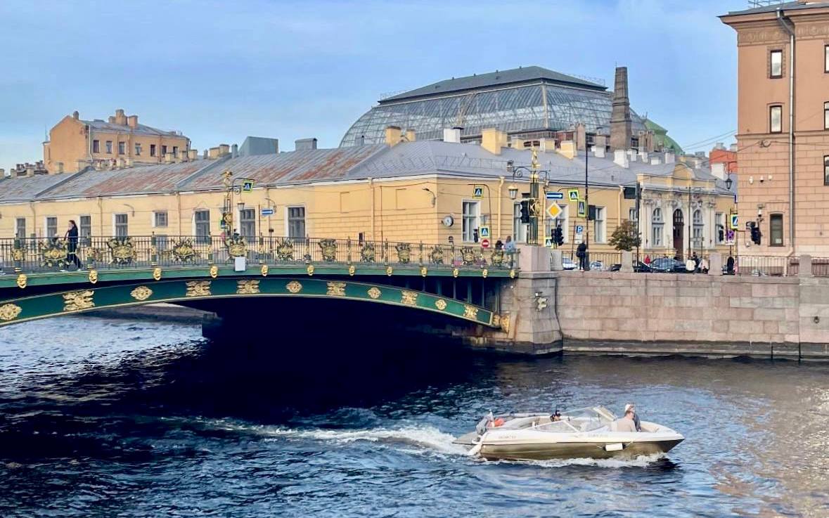 Пантелеймоновский мост через Фонтанку